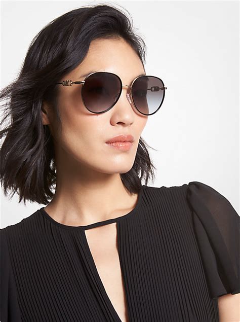 michael kors aviator|Designer Sunglasses for Women .